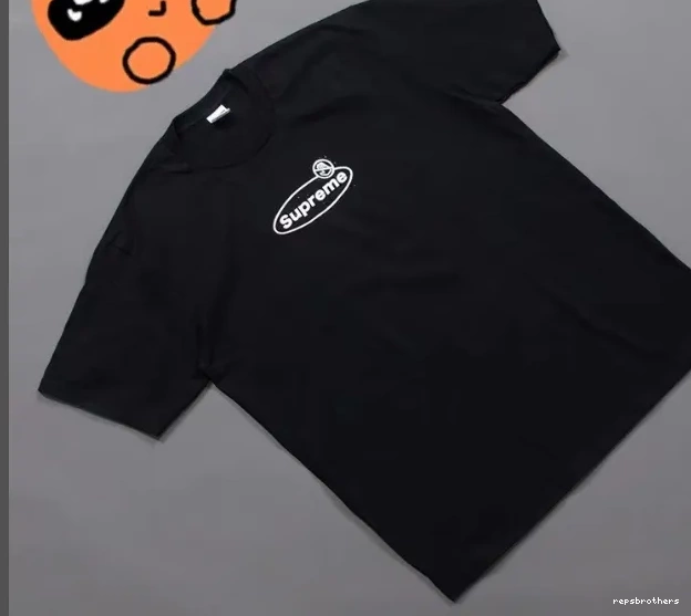 sleeved M L S Warning Tee White Warning Logo and 22FW Banner Short Black T-shirt XL 0630